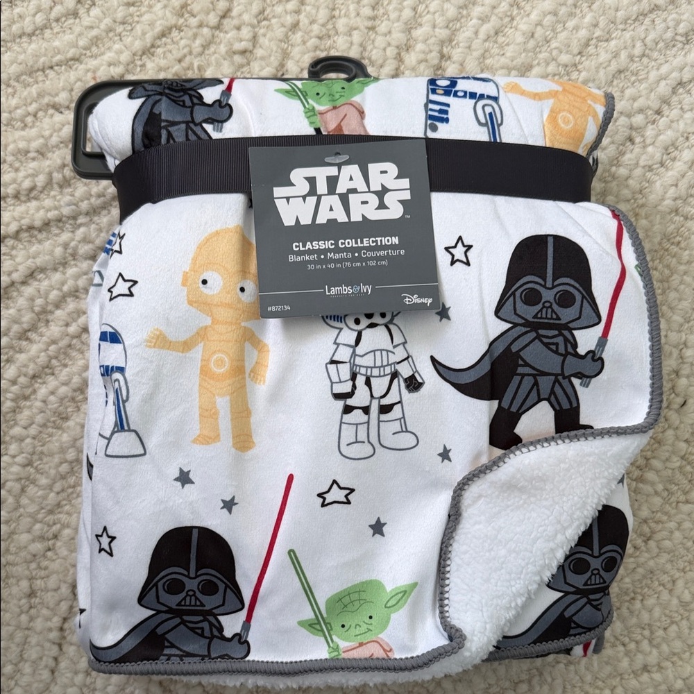 Disney Star Wars Lambs & Ivy Nursery Baby Blanket
